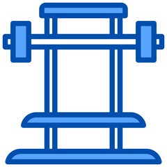 dumbell blue style icon