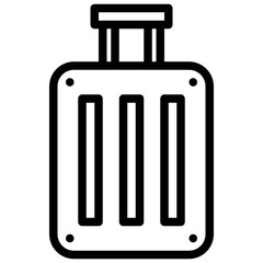travel outline style icon