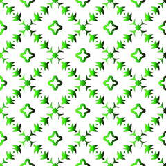 
Geometric vector pattern with black and green gradient. simple ornament for wallpapers and backgrounds.