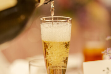 結婚式のドリンク・シャンパン