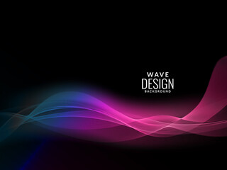  Abstract background modern colorful wave background dark pattern