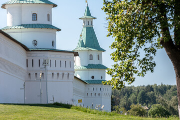 Fototapeta na wymiar Christian Orthodox monastery in Istra