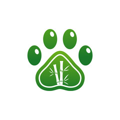 Pet Bamboo logo vector template, Creative Bamboo logo design concepts