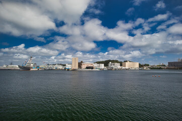 Fototapeta premium 軍港 横須賀 日本