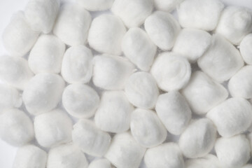 Soft cotton wool as background