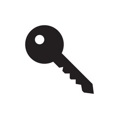Key icon on white background