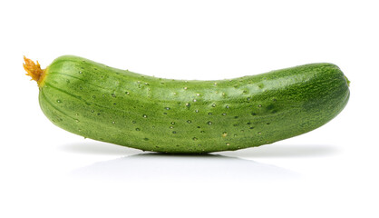 cucumber isolated on white