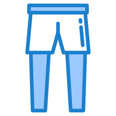 Running pants blue style icon