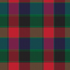 Christmas Asymmetric Plaid textured Seamless Pattern