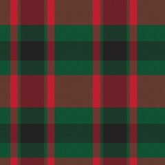 Christmas Asymmetric Plaid textured Seamless Pattern