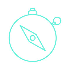 Arrow Compass icons symbol vector elements for infographic web