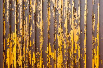 Fototapeta premium Fence with peeling paint