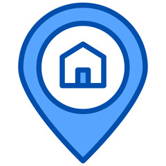 Navigator blue style icon