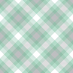 Green Chevron Plaid Tartan textured Seamless Pattern Design