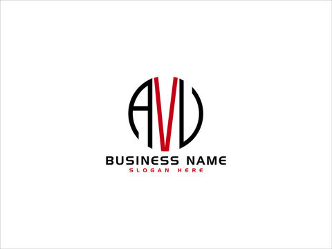 Letter AVV Logo Icon Vector Image Design For All Business