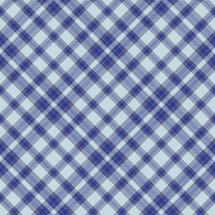 Sky Blue Chevron Plaid Tartan textured Seamless Pattern Design
