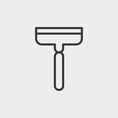 Shaving razor icon isolated on background. Shaver symbol modern, simple, vector, icon for website design, mobile app, ui. Vector Illustration