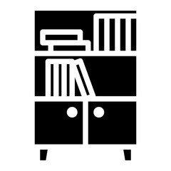 Cabinet glyph icon