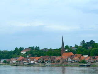 Fototapeta na wymiar Lauenburg an der Elbe