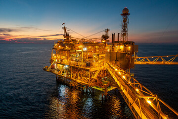 Offshore platform or Oil and Gas processing platform that produce natural gas and condensate for...