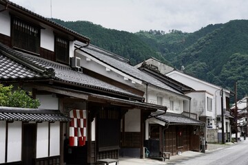 日本の昔の街並み