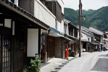 日本の昔の街並み