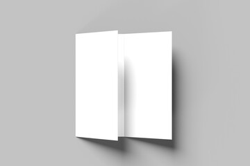 Trifold brochure mockup