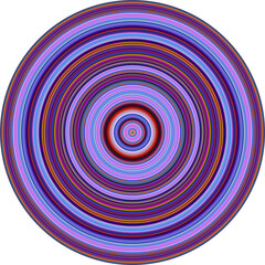 colorful concentric circle image background