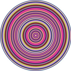 colorful concentric circle image background