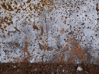 Rusty old metal texture background for interior exterior and industrial construction concept design.