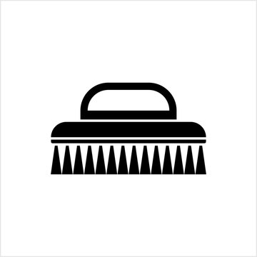 recommend clip art: Cleaning Brush Icon, Scrub Brush
