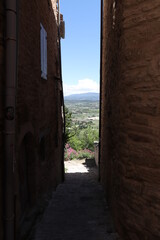 View from the city of Gordes