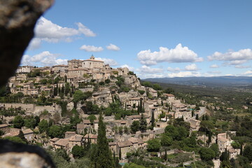 Fototapeta premium View of the city of Gordes