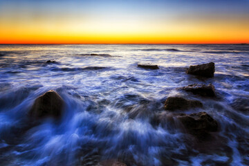 Sea Newport inbound wave