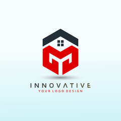 Modern Logo for New Mortgage Company logo letter M