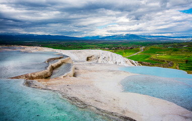 Pamukkale Hot Springs in Denizli Province