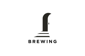 Cellar logo design vector illustration. Cellar suitable for wine fault company logos.