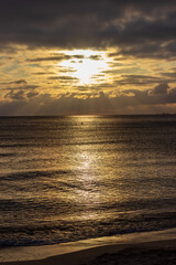 Obraz premium sunset over the sea