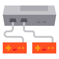 Game Console flat icon