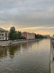 Sunset and embankment / Закат на набережной (ByKate)