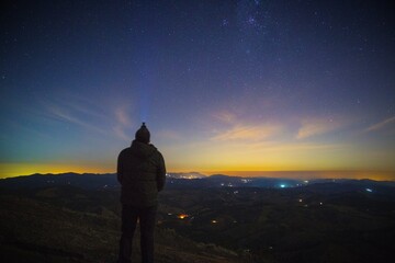 silhouette of a person