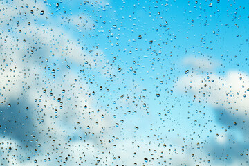 rain drops on window