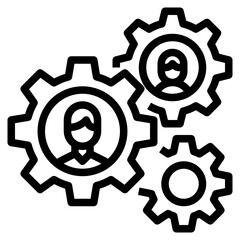 Productivity outline icon