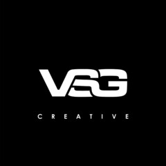 VSG Letter Initial Logo Design Template Vector Illustration
