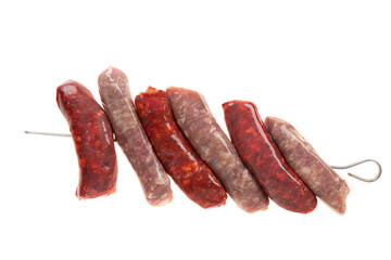 brochette chipolata merguez