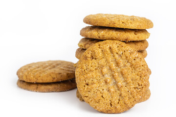 pile of peanut butter cookies