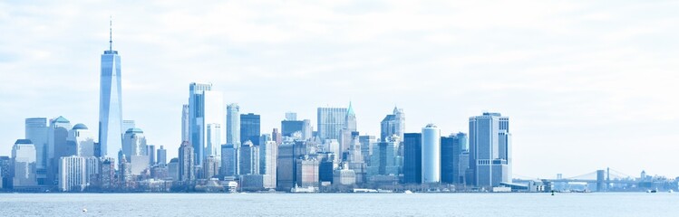 Panoramic View from Manhattan, New York, United States of America