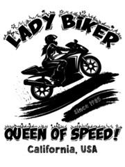 Lady Biker