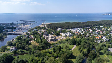 Fototapeta na wymiar Aerial View of Tallinn, Estonia