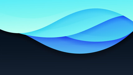 Naklejka premium Premium abstract background with gradient soft color and dynamic shadow. Eps 10
